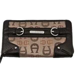 Y2K Etienne Aigner Logo Heritage Preppy Monogram Lazaro Personal Assets Wallet